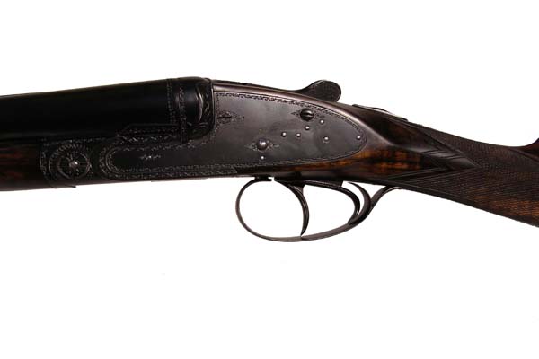 Fusil juxtapose Defourny Platines